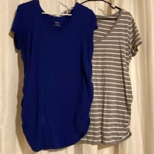 Maternity shirts (2)
